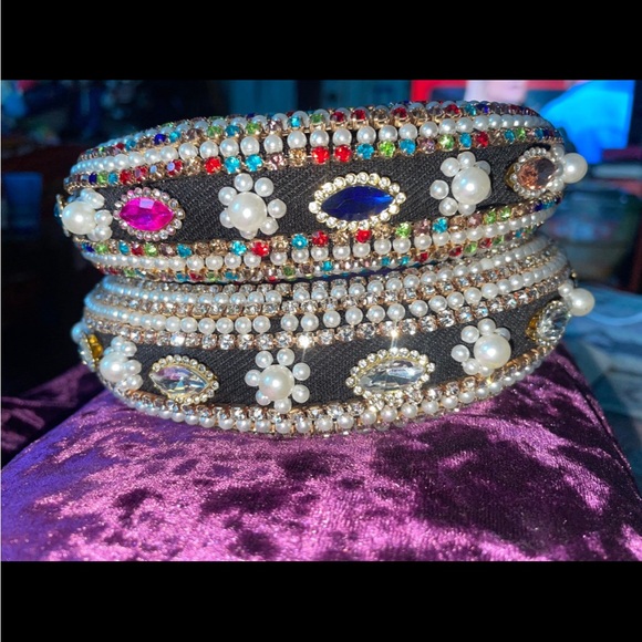korean Accessories - Bundle of Bejeweled headband